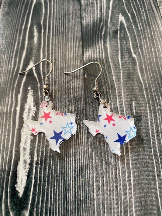 Texas Stars Earrings