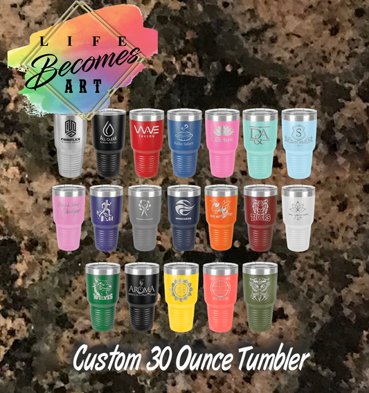 Custom 30 Ounce Tumblers